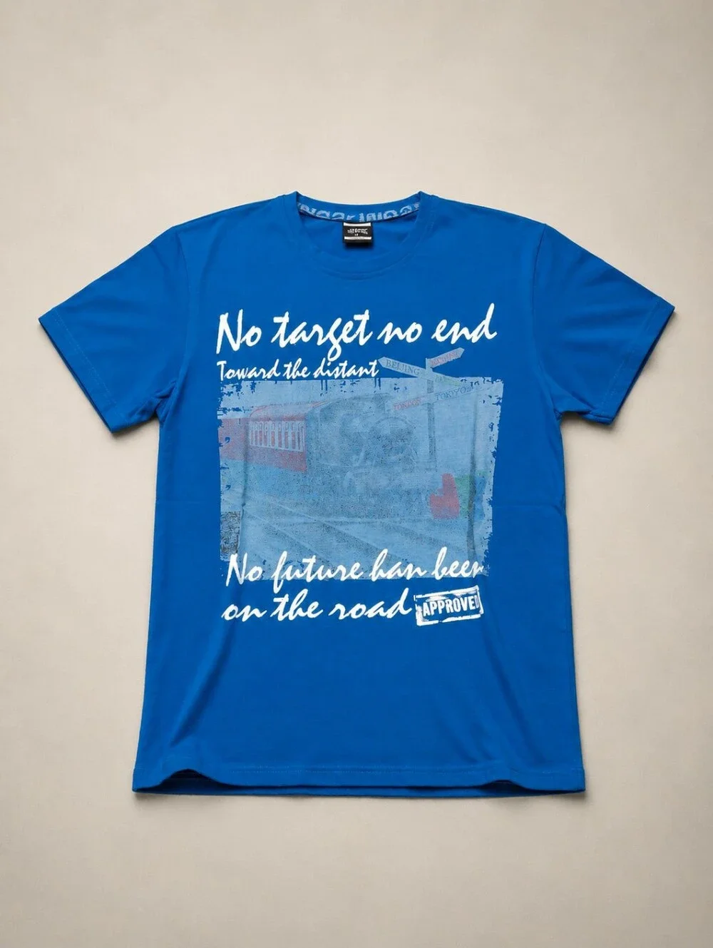 JPW Boys' Blue Spandex T-shirt